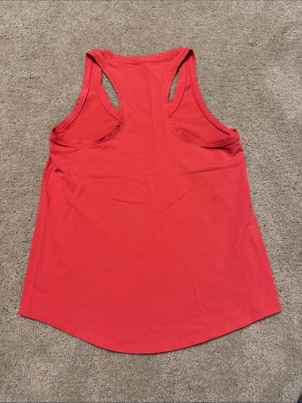 Lululemon Coral Racerback Tank Top Size 6